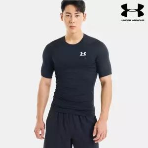 언더아머 남성 HeatGear 컴프레션 반팔 1361518-001 LE1217189000
