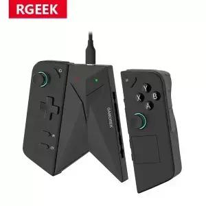 레기온 고 2 핸들 컨트롤러용 RGEEK 충전 그립 클립 홀더 인체공학적 곡선 디자인
