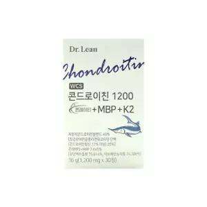 닥터린 콘드로이친 1200 콘레이티 + MBP + K2 1200mg x 30정