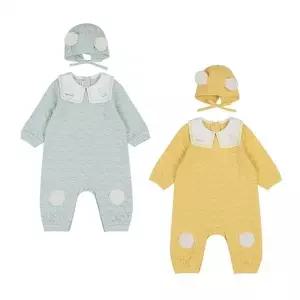 아가방 리온곰삼중지우주복모자MINT,YELLOW 01R727502 134238