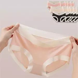 심리스 임산부 팬티 로우라이즈 산전 산후 팬티 데일리 출산 순면