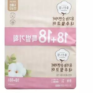 좋은느낌 순면커버 내추럴코어 맥시슬림 중형 36Px2개 일반생리대 날개형생리대 깔끔하고편리 n-7BA58