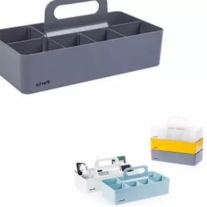 칸막이 책상정리함 소품수납함 33x17.3cm 1P 그레이 CGWFHLI2H 소품정리함 데스크오거나이저