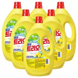 항균 트리오 주방세제 2kg 6개 (1박스)