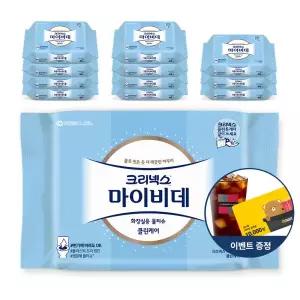 크리넥스 마이비데 클린케어 46매 X 12팩 화장실용 비데물티슈