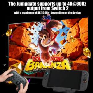 스컬앤코 세이베이브 레이븐 점프게이트 독 USB C 허브 휴대용 스탠드 도킹 스테이션 (스위치 2 및 OLED 게