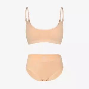 25SS 최초가94900원 심리스 수피마코튼 캐미 브라팬티 세트 855358