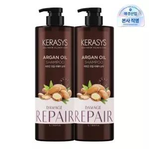 [케라시스] 내추럴레시피 아르간오일 샴푸 1L x 2개