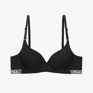 [휠라 언더웨어] 폴리75D 스파크 아웃밴드 브라 (FI4BAF2672F_BLK)