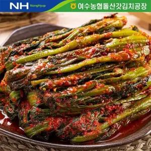더싱싱 HACCP 전통식품인증 여수농협 여수 돌산 갓김치 고들빼기