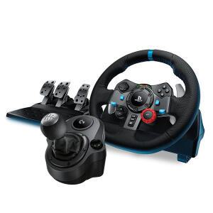 로지텍 G29 레이싱 휠 + 드라이빙 포스 쉬프터 패키지 (PS4,PS3,PC)