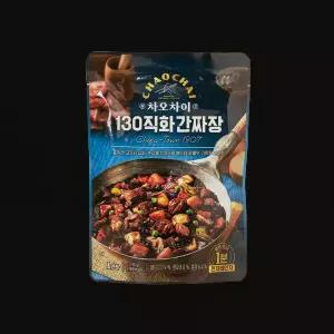 차오차이 130직화간짜장 180g 2개 밀키트 야식 간편식