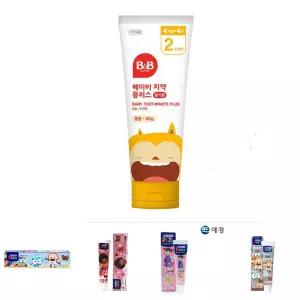 (딸기향) 베이비 치약 2단계플러스 겔형 (60g) /어린이치약/유치원덴탈치약/키즈치약/초등치약/어린이치약