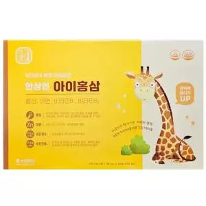 한삼인 아이 홍삼 20ml x 30포 2박스 어린이 키즈 홍삼