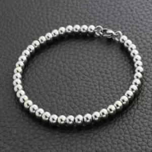 KINOS 골드비드 볼팔찌 5MM 남자써지컬팔찌 써지컬스틱