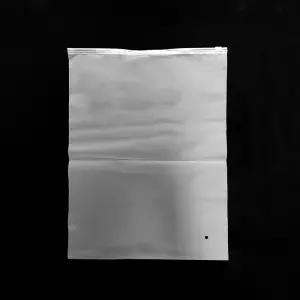 PEVA 여행용 슬라이드 지퍼백 파우치 4호 30x40cm 비닐 옷보관 휴대용