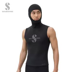 스쿠버프로 에버플렉스 후드조끼 2mm 다이빙 서핑 수상레저 베스트 스윔슈트