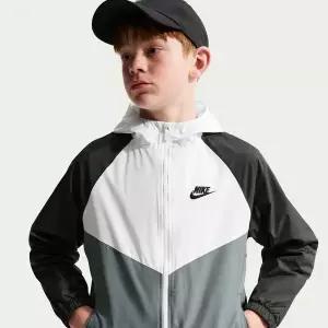 나이키 NSW 윈드러너 주니어 후드 재킷 NIKE IF2821-100 [백화점 매장판]