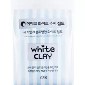 이야코 수지점토 화이트 200g 불투명 - 50663 캐릭터양초만들기 양초꾸미기 만들기재료 r-33252