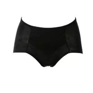 비너스 밑위 높아 배를 감싸주는 소프트 거들 타입  여성 팬티 BK[VPT6357C]