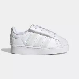 아디다스 키즈 ADIDAS KIDS 슈퍼스타 LED 라이트 컴포트 클로저 EL 인펀트 화이
