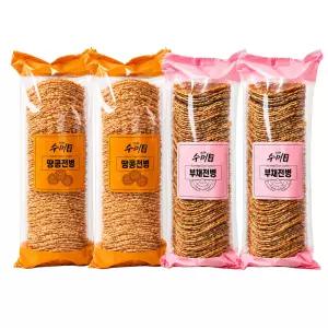 경주 수미 땅콩전병 700g x 2개 + 부채전병 700g x 2개