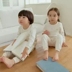 [보리보리/아이숲]해피버드 60수 양면실내복(2color)