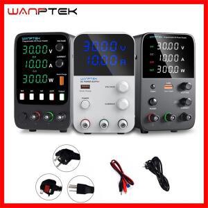 Wanptek 조정 가능한 DC 전원  장치 30V 10A 60V 5A 실험실 벤치 안정화 전압 스위치 220V