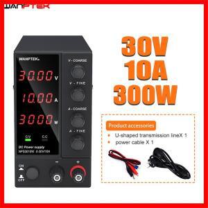 완프텍 조정 가능 DC 실험실용 30V 10A 전원  장치 60V 5A 전압 안정기 스위칭