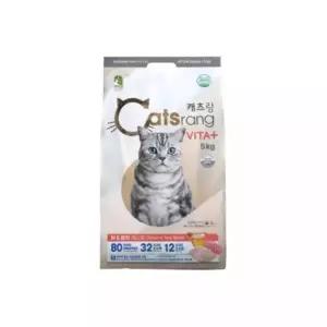 캐츠랑 5kg 비타플러스 고양이 전연령 대용량 사료