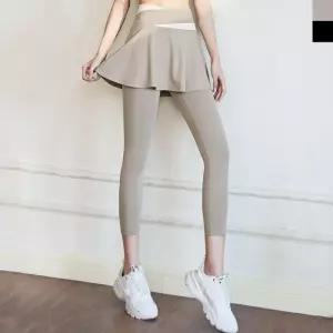 NKJN JYMK033 로 여자힙커버치마레깅스 요가 필라테스