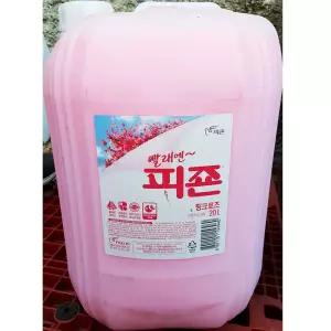 피죤 로즈핑크 20L 세제 물비누 주방세제 섬유유연제