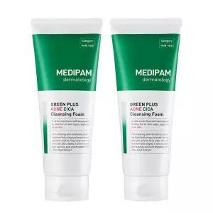 [메디팜] 아크네 시카 클렌징폼 220ml x 2개 여드름성 피부 완화 기능성 문제성 피부케어