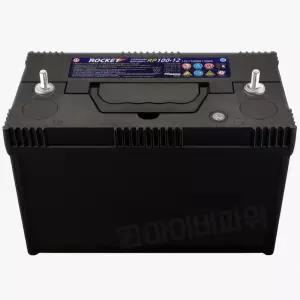 로케트 RP100-12 (12V 100AH) 배터리 연결선(케이블), 고무캡, 충전기