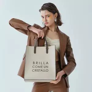 [롯데백화점]비비와이비 MARCE Slim Unisex Tote Bag (Sand Ivory)1206
