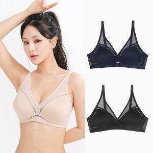 A B C D E F 컵 빅사이즈 노와이어 몰드 브라 JBR1290