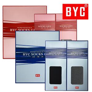 BYC 정품 양말세트 2매 3매 선물 포장 장목 여자 여성 남자 남성 학생 정장 양말 답례품