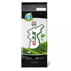 지도표 녹차 조각김 1BOX 50G X 20개입 성경