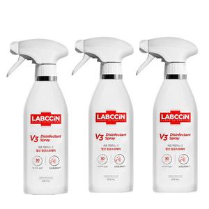 랩신 V3 항균스프레이 살균제 410ml, 3개