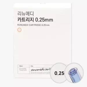 리뉴메디 MTS 니들 바늘 카드리지 0.25mm 10개입 원형