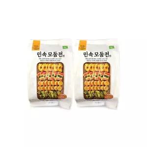 [NS홈쇼핑]코스트코 사옹원 민속 모둠전 2204g(1102g x 2개) 모듬전 동태전 깻잎전..[35673730]
