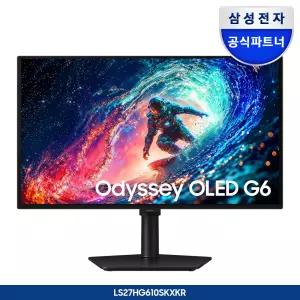 (구독) 삼성 오디세이 OLED G6 G61SH QHD 240Hz (LS27HG610S) LS27HG610SKXKR