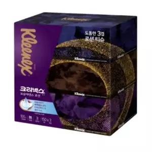 파츠 크리넥스 각티슈 보습에센스 로션(150매x3입/팩/유한킴벌리)