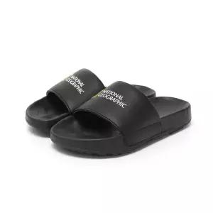 내셔널지오그래픽 키즈 K242KSD016 리플 슬라이드 BLACK
