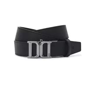 [닥스][AK수원점] [닥스핸드백] 블랙 DD 메탈릭 버클 자동벨트 DBBE5F087