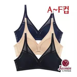 [자스민by비너스]A~F컵 풀컵 노와이어 몰드브라1종(JBR1290)