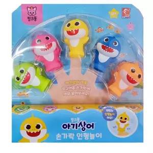 핑크퐁 아기상어 가족피규어 손가락인형