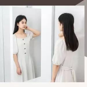 GDM 대형 아크릴 벽부착 거울 60x100cm 벽걸이거울 셀프인테리어 yh56309