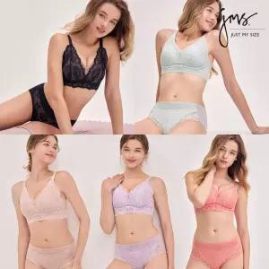 베네통 저스트마이사이즈 뉴 에어리레이스 컴포트 브라팬티 2종세트 택 1