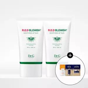 [1+1]닥터지 레드 블레미쉬 수딩 업 선 50mL 진정 수분 선크림